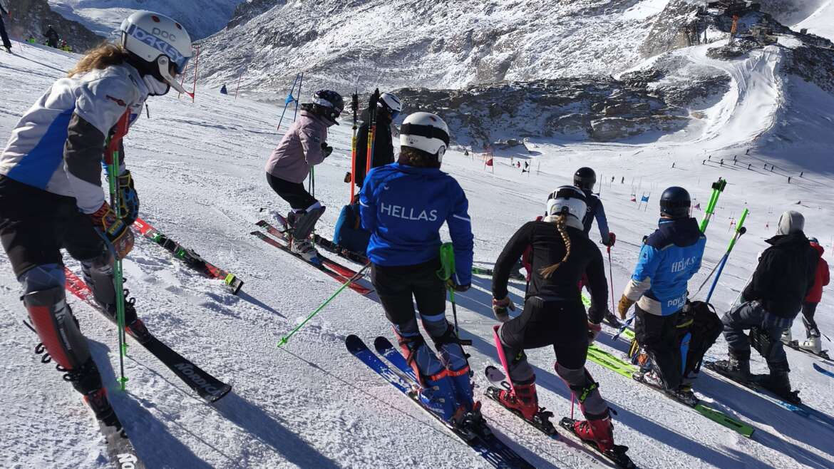 Προετοιμασία των Εθνικών Ομάδων στο Hintertux