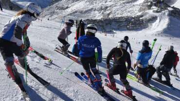 Προετοιμασία των Εθνικών Ομάδων στο Hintertux
